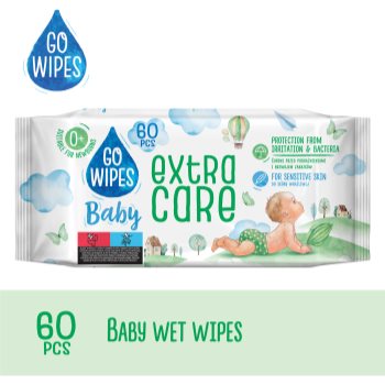 GoWipes Extra Care Șervețele umede pentru copii pentru piele sensibila